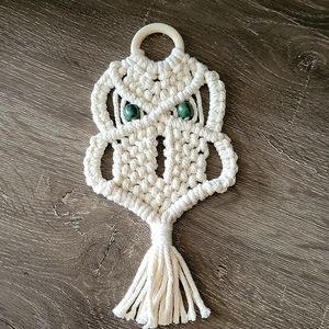 Macrame Owl Wall Hanging